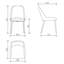 Chaise d'appoint en velours Karaya-1867535599