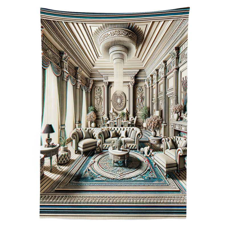 Lavontay Rectangle No Pattern Microfiber Tablecloth, 84" Rectangle