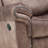 Two Tone Velvet Glider Recliner-2046101891