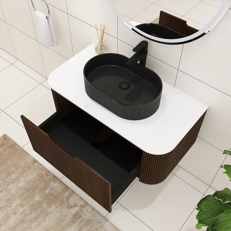 Meuble-lavabo mural 36 po avec lavabo 36 po