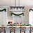 Deizel 5-Light Metal Linear Pendant-68211091