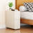 7.8" Wide Fully-Assembled Faux Leather Narrow Nightstand-471927185-492082317