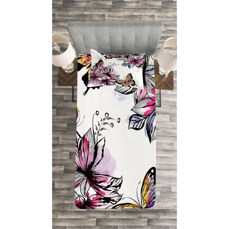 Farmhouse / Country Coverlet, Twin Coverlet + 1 Sham