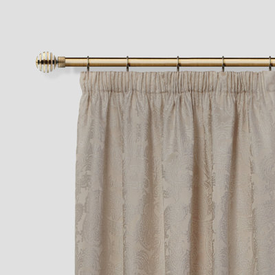 Metal Sliced Stainless Steel Adjustable 2cm Single Curtain Pole