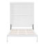 Lit escamotable mural avec tablettes Murphy