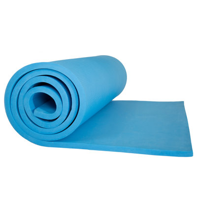 Kwong Green and Blue Yoga Mat