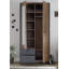Antwan 2 Door Manufactured Wood Wardrobe