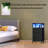 Multifunctional Bedside Table With Charging Station, LED Lights & Storage-1675995233