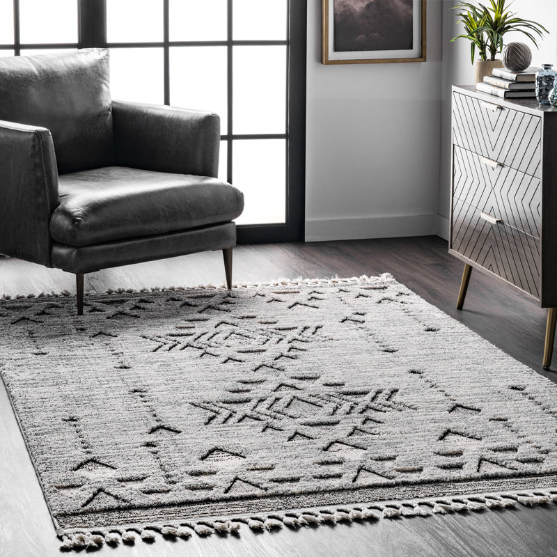 Dayanara Geometric Indoor Rug, Rectangle 4' x 6' 8"