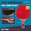 Raquette de tennis de table JOOLA Attack - Raquette de ping-pong avec Power Grip - Idéal pour l'entraînement avancé et les tournois