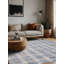 Tapis gris lavable à la machine-1343695123