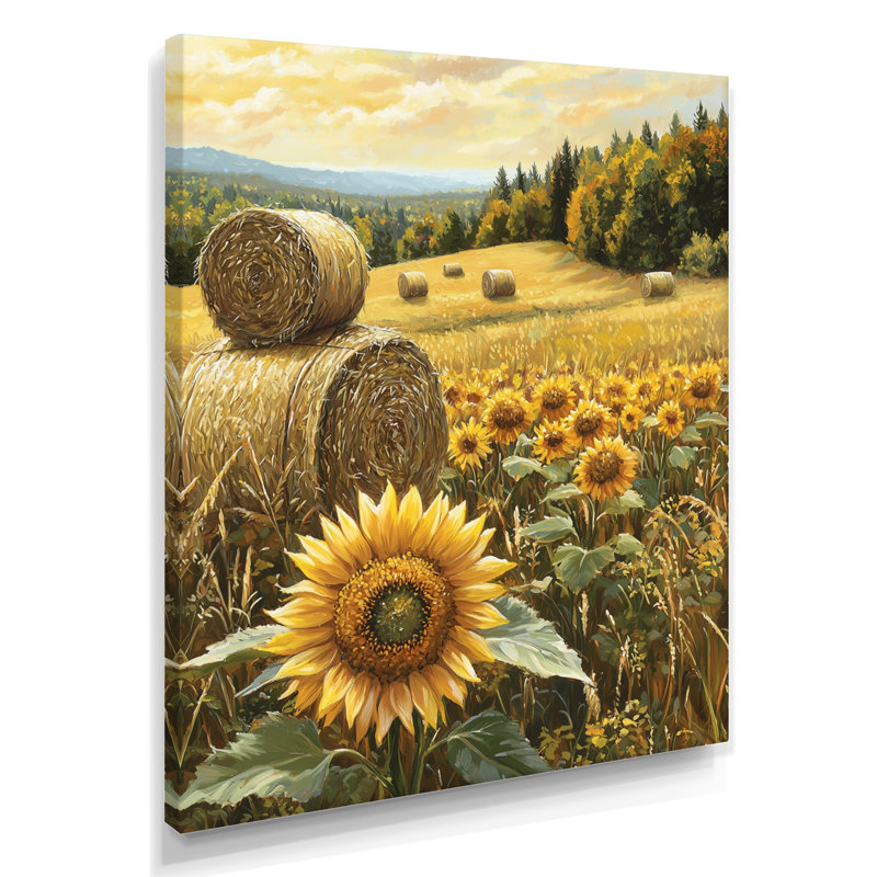 Donel - Art mural sur toile florale, H 40 po x l 30 po, Toile tendue, Ne s’applique pas