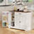 Bayview 33” Stand Kitchen Pantry with 3 Doors, 1 Drawer, Multiple Finish Options-1432403611