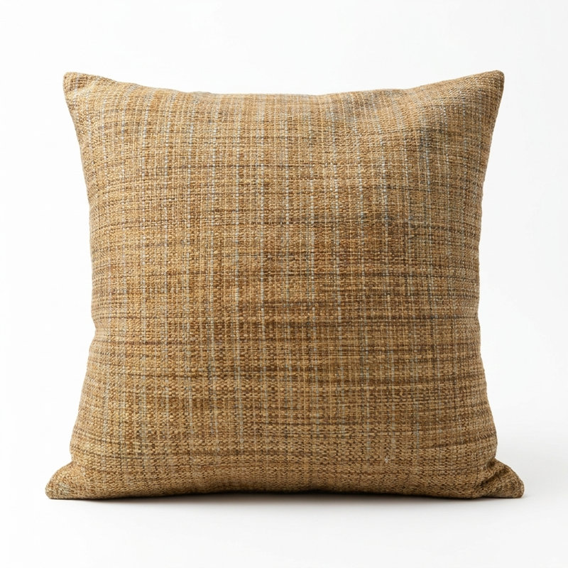 Honeysuckle Handmade Throw Pillow, 20" H x 20" W