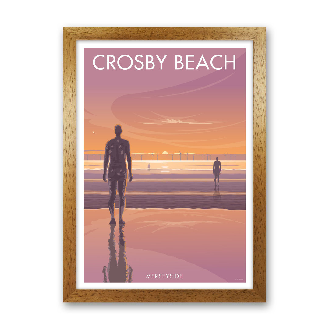 Crosby Beach Travel Art Print By Stephen Millership A1 / Print Only