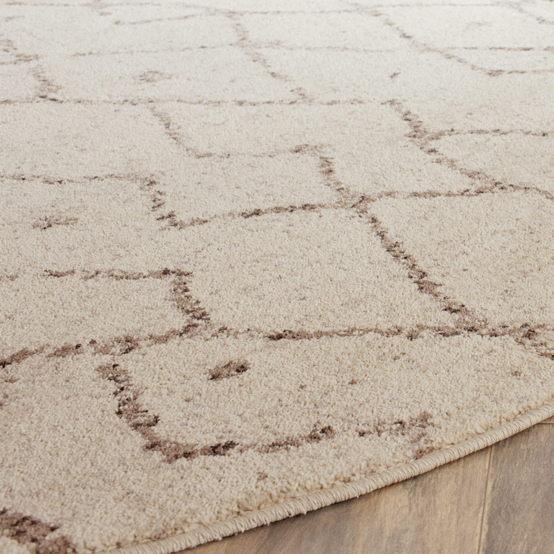 Bennett Performance Geometric Rug, Round 6'