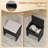 Vanity Desk w/Mirror & Lights Power Outlets 3 Color Lighting Modes 7 Drawers