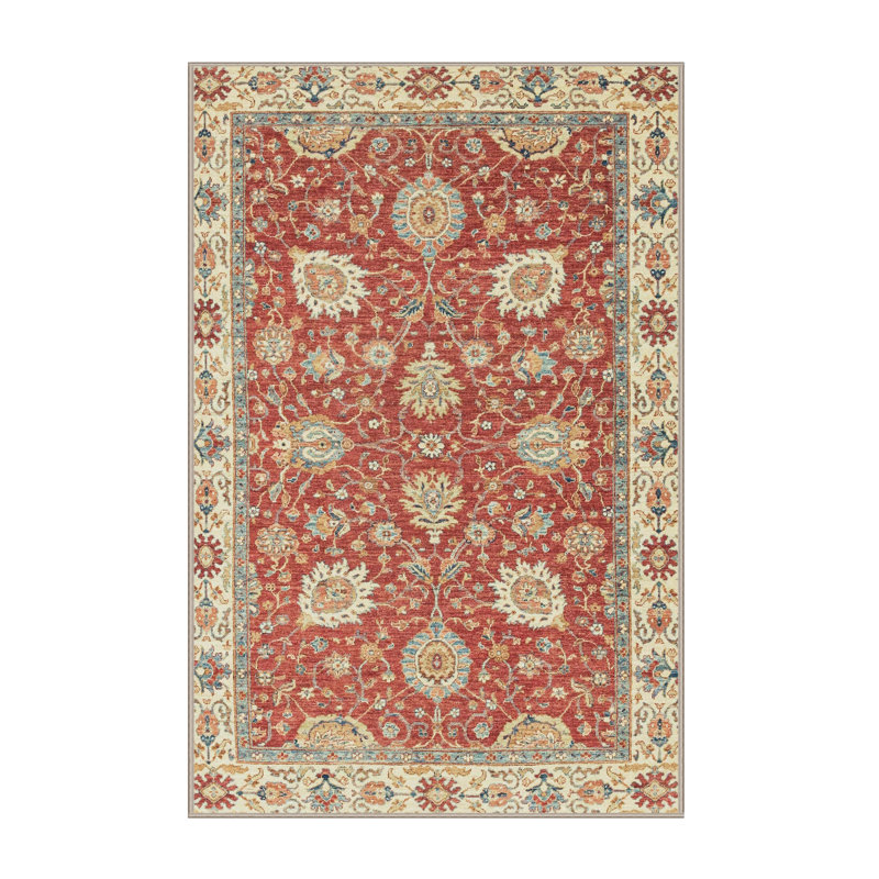 Abstract Indoor Rug, Rectangle 7' x 10'