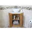 Delozier 550mm W Freestanding Corner Single Vanity