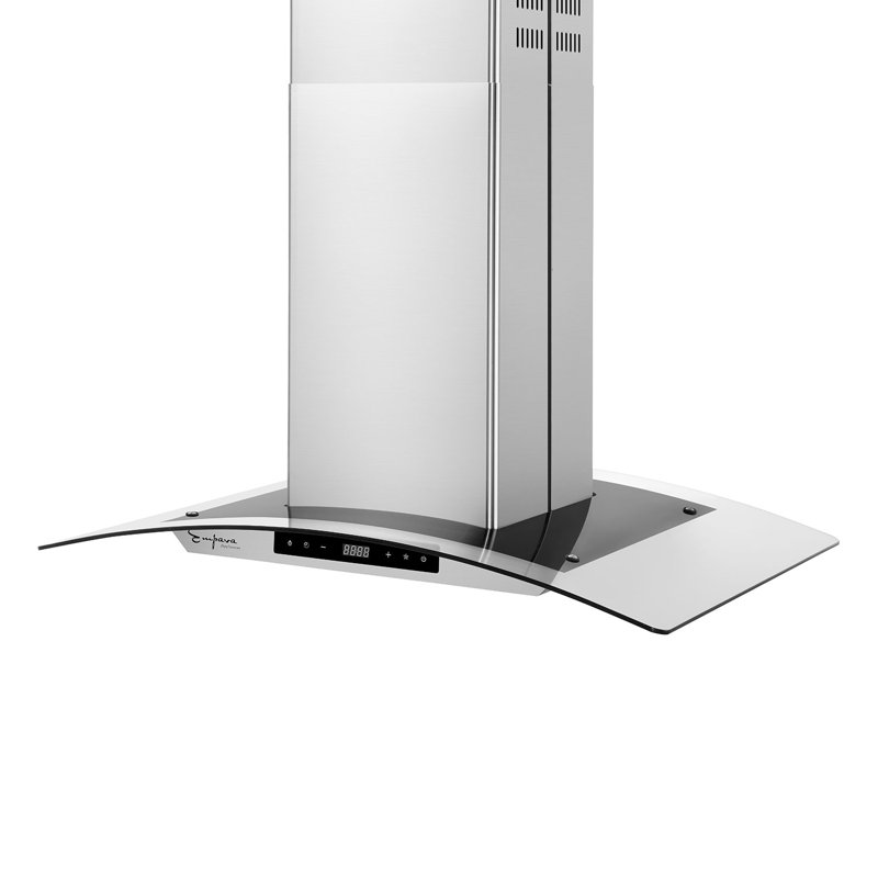 Empava 36" Metal 400 CFM Convertible Range Hood with Baffle Filter