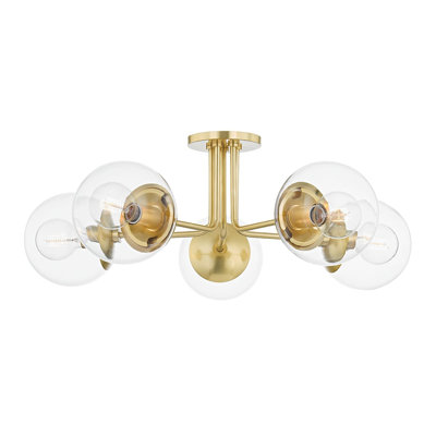 Plafonnier encastré 5 lumières Meadow