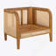 Chaise avec accoudoirs de patio Kirkby