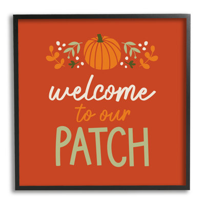 «Welcome Pumpkin Patch» par Emily Dumas