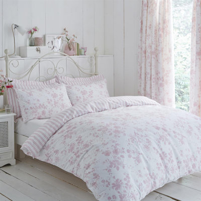 Izetta Polyester Floral Duvet Cover Set with Pillowcases