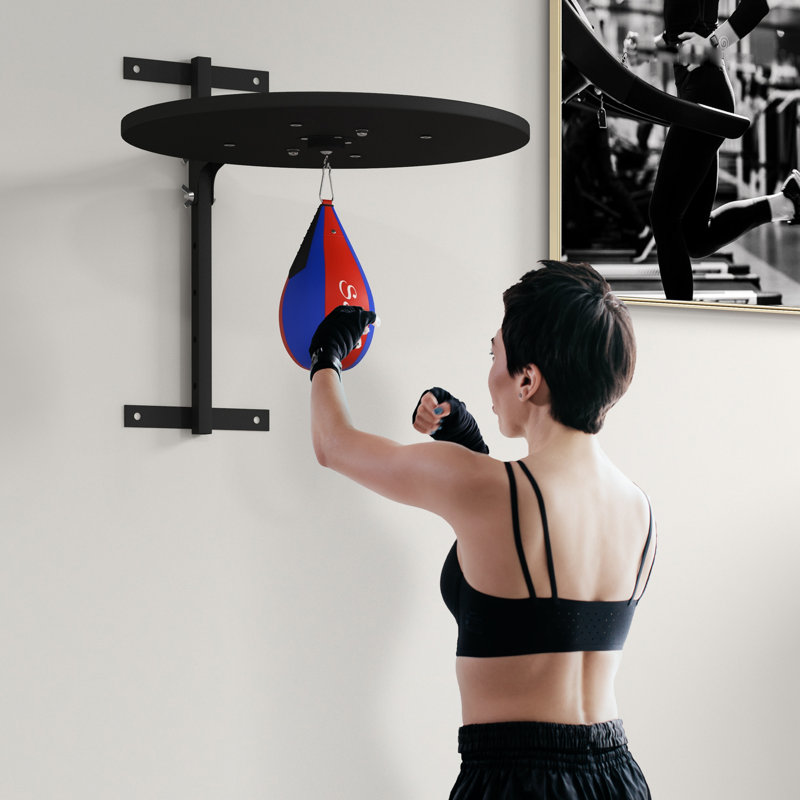 Wall Mounted Speed Bag Platform, Height Adjustable Punching Bag