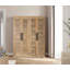 Bettendorf 4 Door Solid Wood Wardrobe