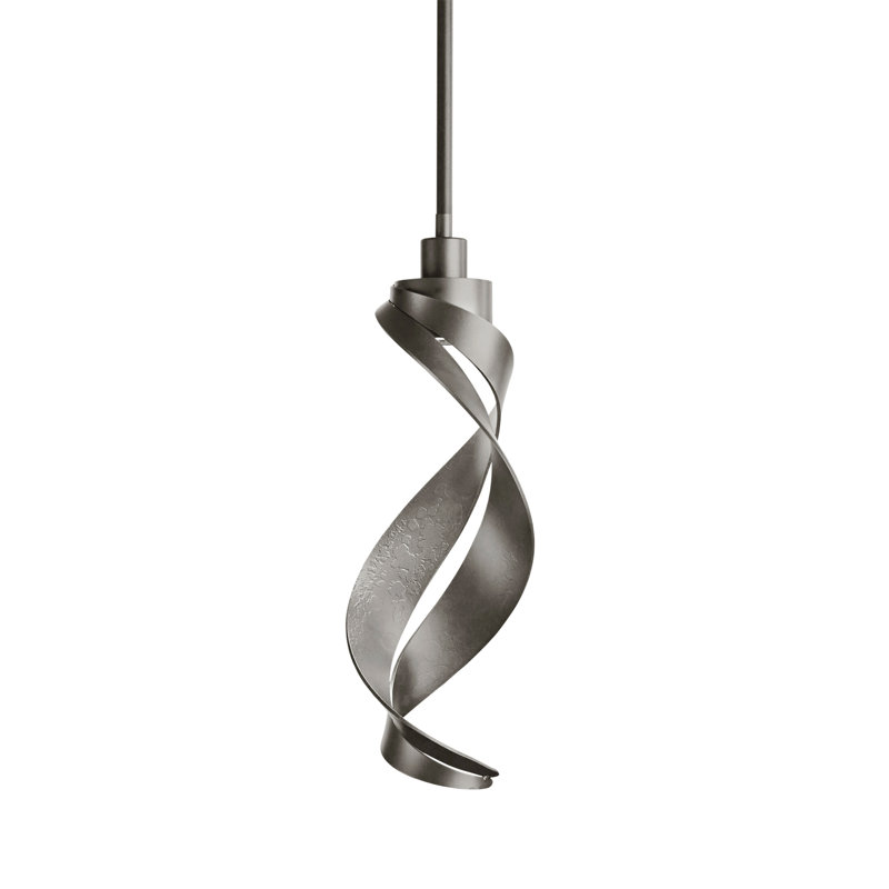 Folio 1 - Light Unique/Statement Geometric Pendant, Natural Iron