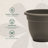  Ariana 13.75 in. H X 17.75 in. W X 16 in. D Plastic Traditional Planter Peppercorn-570111701