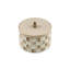 Mocha Check Trinket Box
