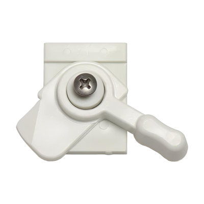 Brixwell 50-619rha Verrou de balayage en plastique blanc à droite