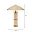 Seychelles Rattan Table Lamp