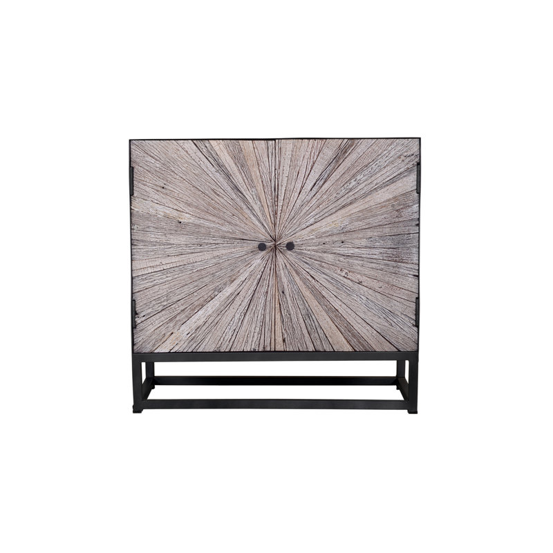 Katalin Metal Accent Cabinet, Gray