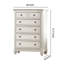 Commode standard 5 tiroirs Adames