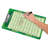 Tableau effaçable sur table réversible Football Coach's