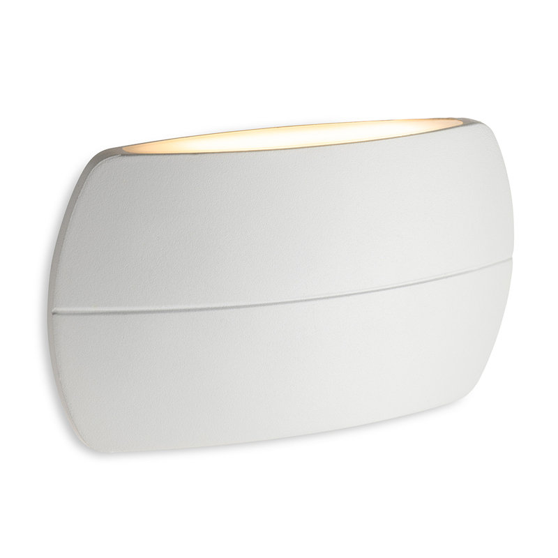 11cm H Integrated LED Outdoor Sconce, White