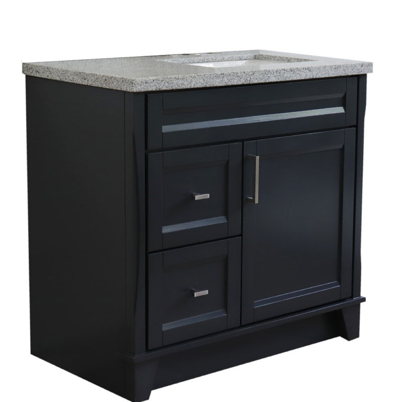Ensemble de meuble-lavabo simple 37 po Ferrenby, Gris