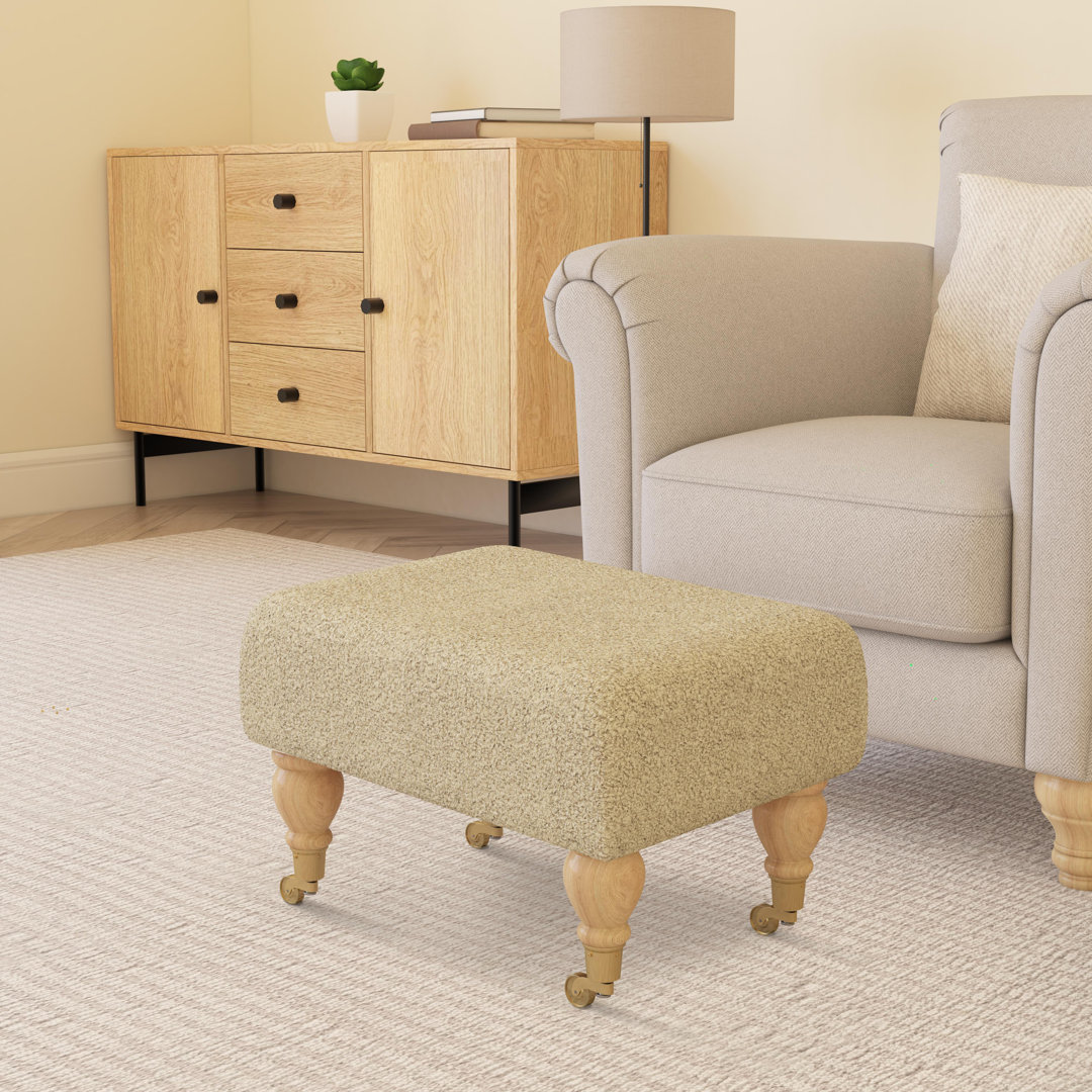 Autryville Wood Caster Leg - Plush