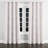 Abstract Room Darkening Curtains - Modern Pink And Gold Dew Grommet Curtain - 1 Panel-586103379-586103383