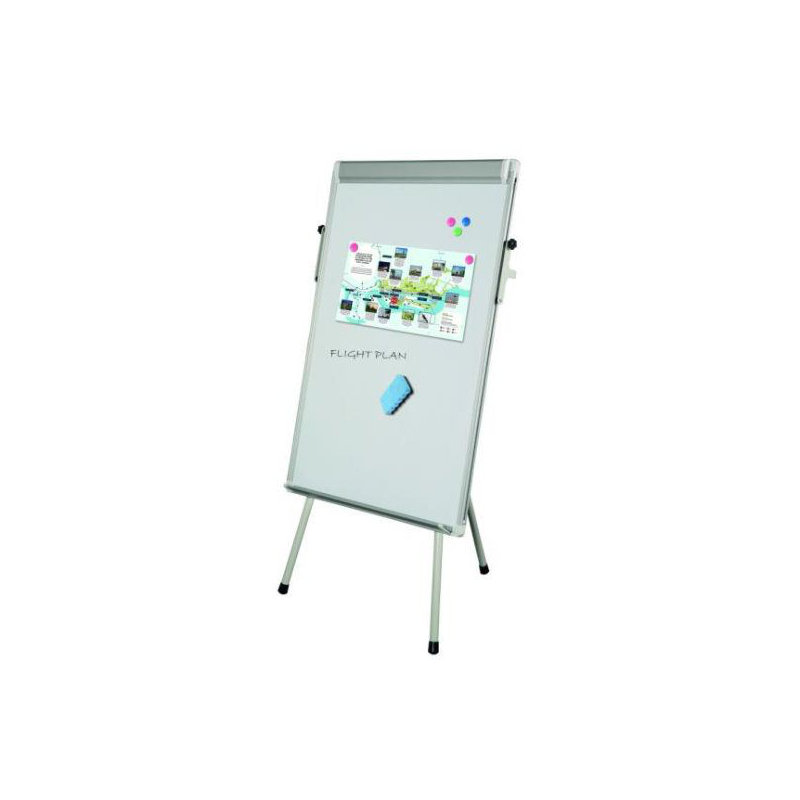 Tableau magnétique à chevalet réglable