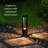 Black Integrated LED Bollard Light-106895337
