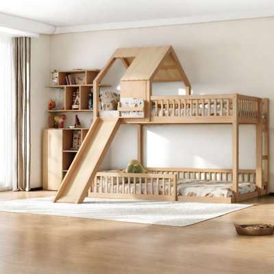 Modern Multifunctional Full Xl Over Queen Beds, Wood Mdf House Frame Home