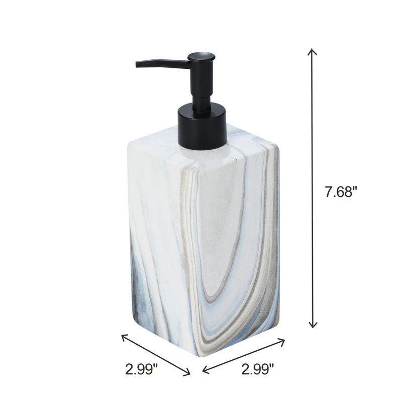 7pc Resin Bathroom Accessories Set