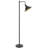 60 Watt Giray Metal Downbridge Floor Lamp In Black