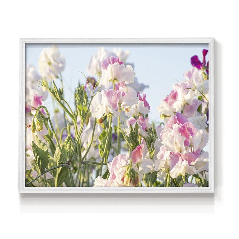 Printemps tout autour - impression encadrée - réversible, H 8 po x l 10 po, Blanc