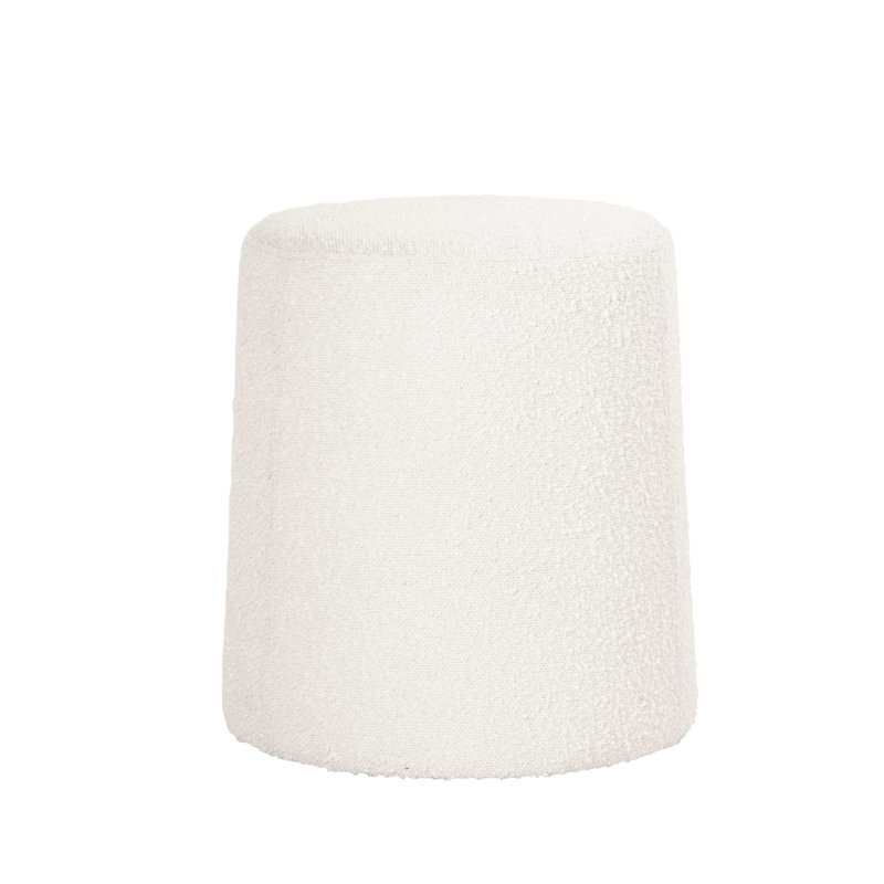 Carollo - Boucle crème, Tissu bouclé crème