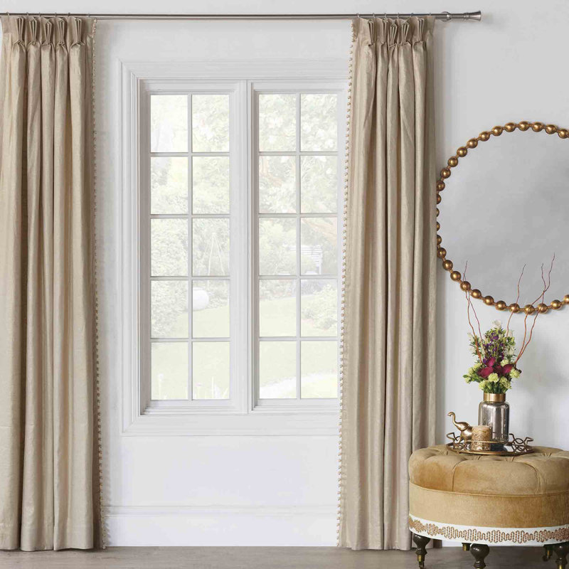 Marceau Room Darkening Curtain, 20" W x 120" L, Left